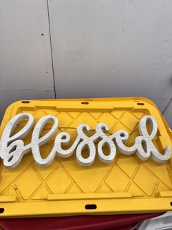 Blessed Sign