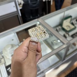 10k Diamond Pinky Ring 