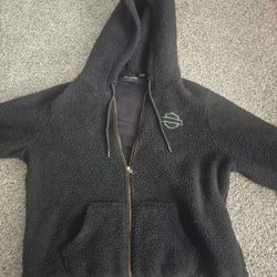 Harley-Davidson full-zip sherpa fleece