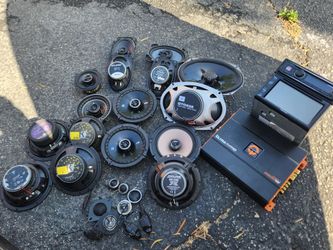 CAR AUDIO SPEAKERS/AMPLIFIER/HEAD UNITS/MAKE A REALISTIC OFFER $1