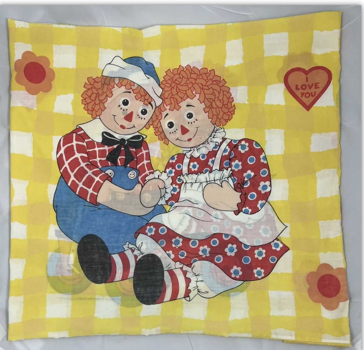 Raggedy Ann & Andy Twin Bed Sheet Set