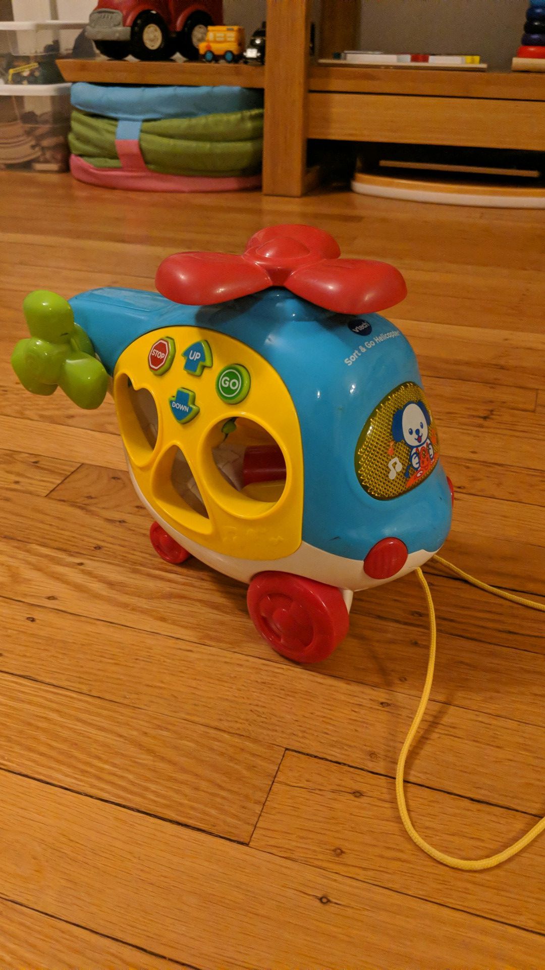 Vtech baby toy sort and go helicopter