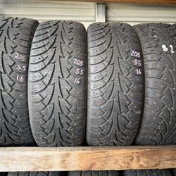 205/55 16 Full Set Of 4 Tires Hankook