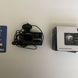 Pruveeo 2 Channel Dash Camera With Memory Card 