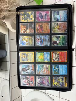 Pokémon Card Collection in Zip Binder