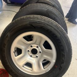 New Tires Goodyear wrangler Fortitude HT