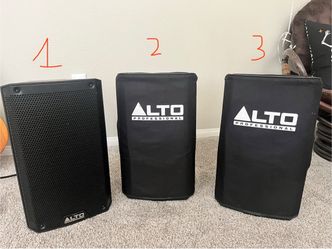 Alto TS 308 speakers (3)