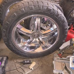 22 inch rims and tires