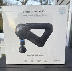 Theragun Elite Percussive Therapy Massage Gun Device Black G4-ELITE-PKG-BLK 