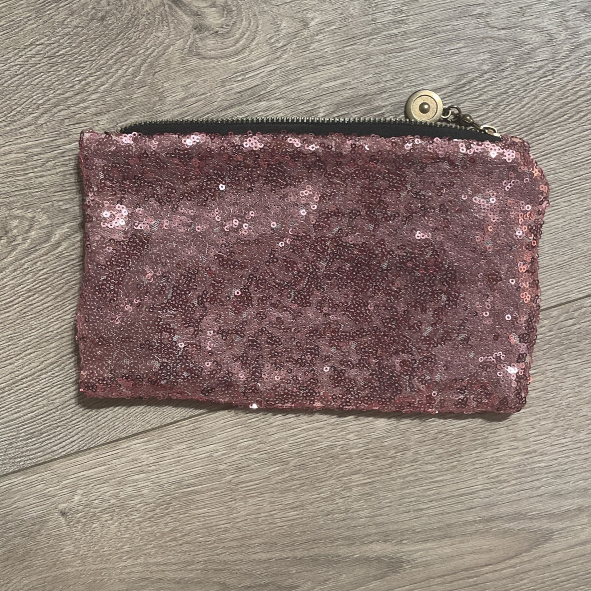 Sequin Makeup Bag