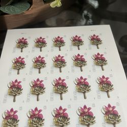 Boutonniere Wedding, Flowers,Forever Postage Stamps #5457 