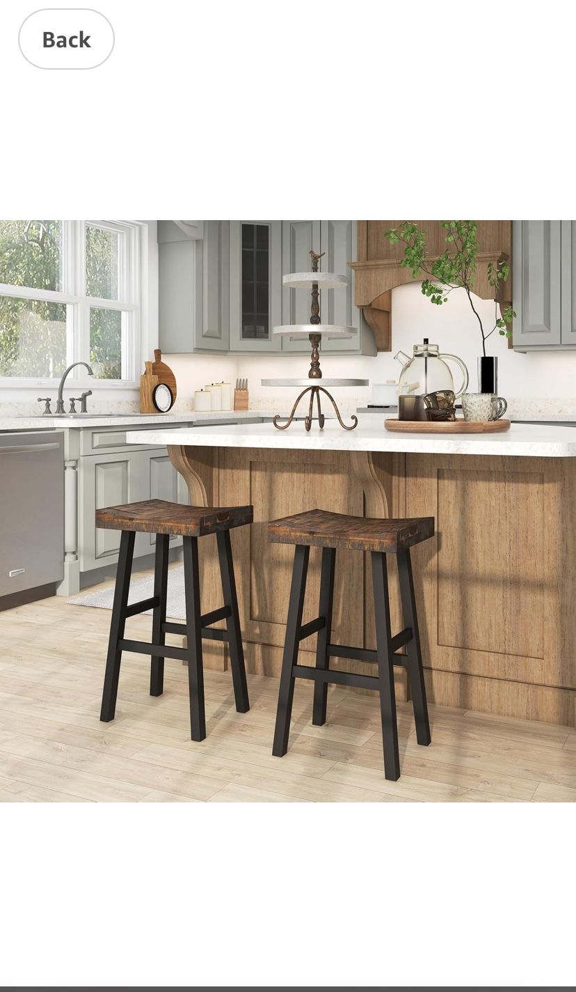 Wooden Bar Stools!