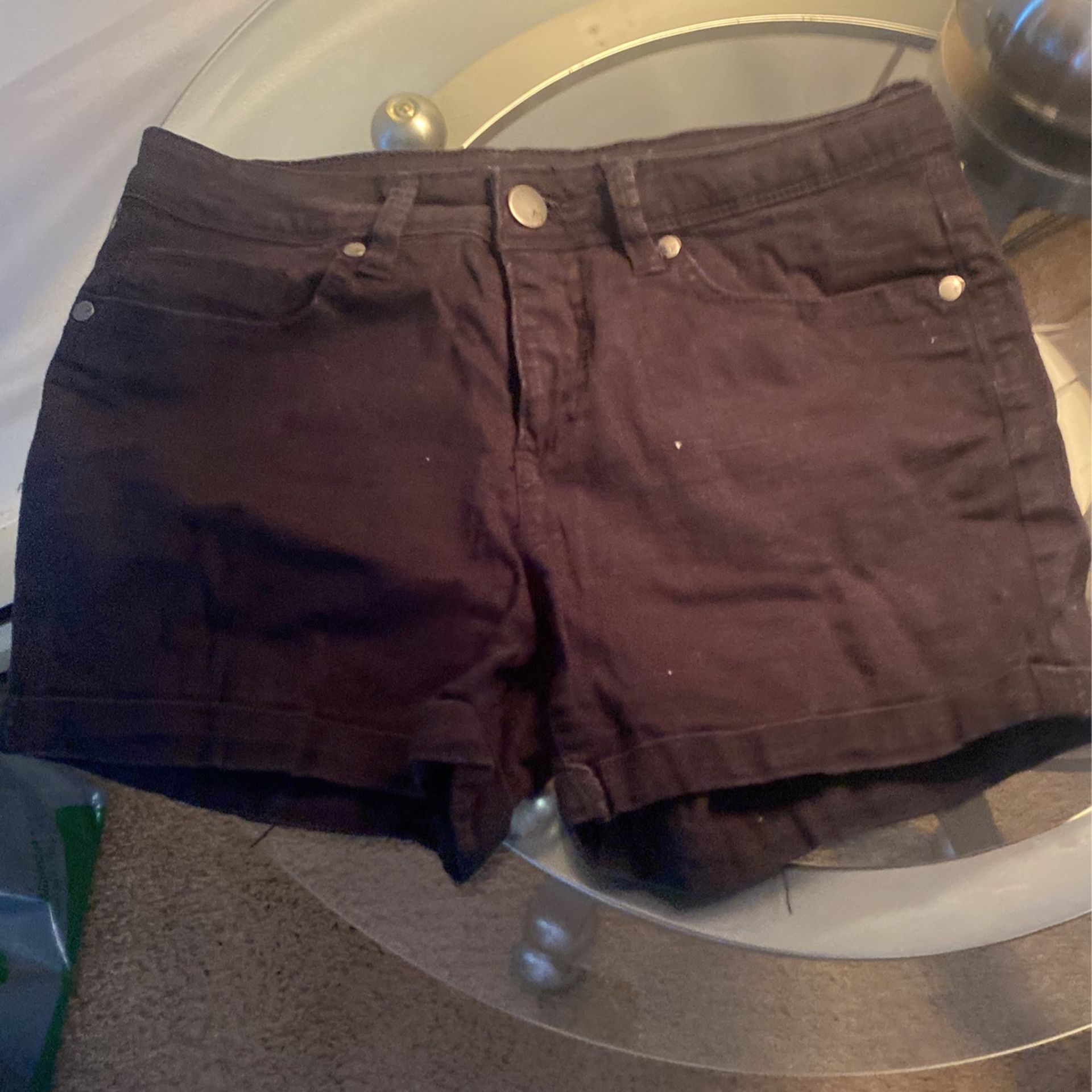 Short Black Jeans Size 4