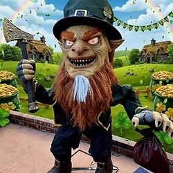 St. Patrick's DAY Decoration 🍀Animatronic 