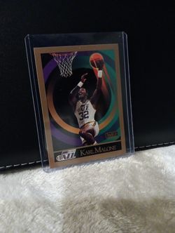 Karl Malone Trading Card For Sale.  Please Check Out My Page,  Lot's Of Great Deals. 