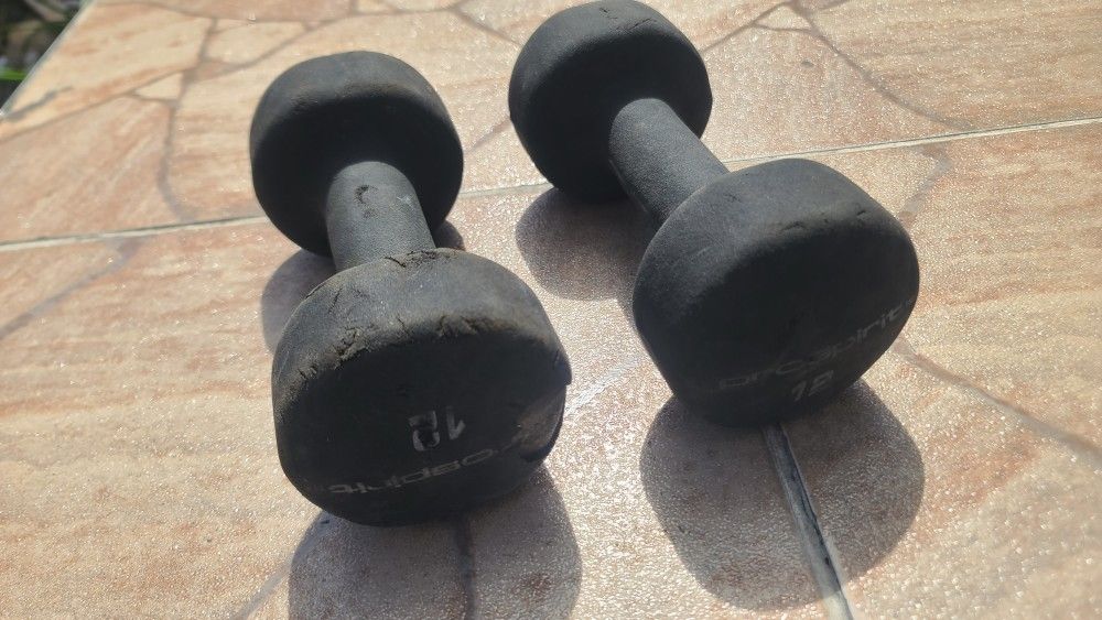 2 X 12lb. Dumbbells