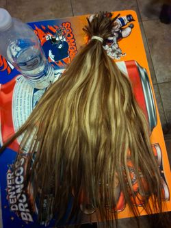 Human hair extensions