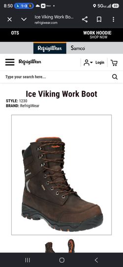 Refrigiwear Ice Viking Work Boot