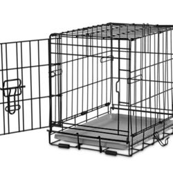 PETCO You & Me 1-Door Folding Dog Crate, 18" L x 12.5" W x 14.5" H