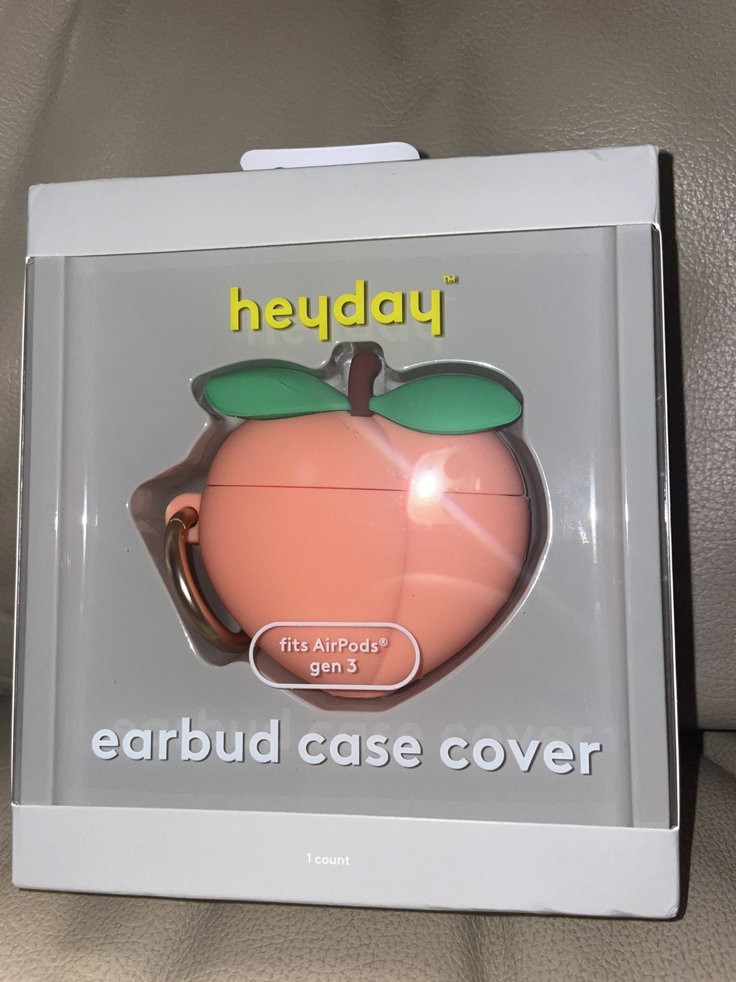 Heyday Peach Earbud Case Cover For Gen 3 AirPods