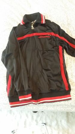 Mens Jordan Jacket and Jersey - Black and Red Retail $180