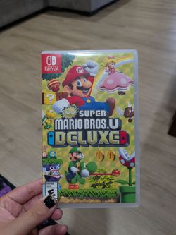 Super Mario deluxe Nintendo switch game