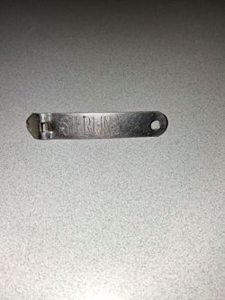 VINTAGE STERLING BOTTLE OPENER
