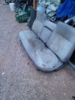 Bench seat  for obs 91 ford