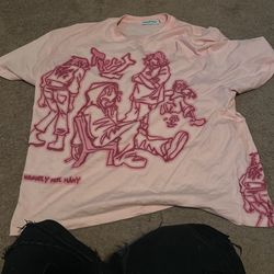 Pink Tee Baggy
