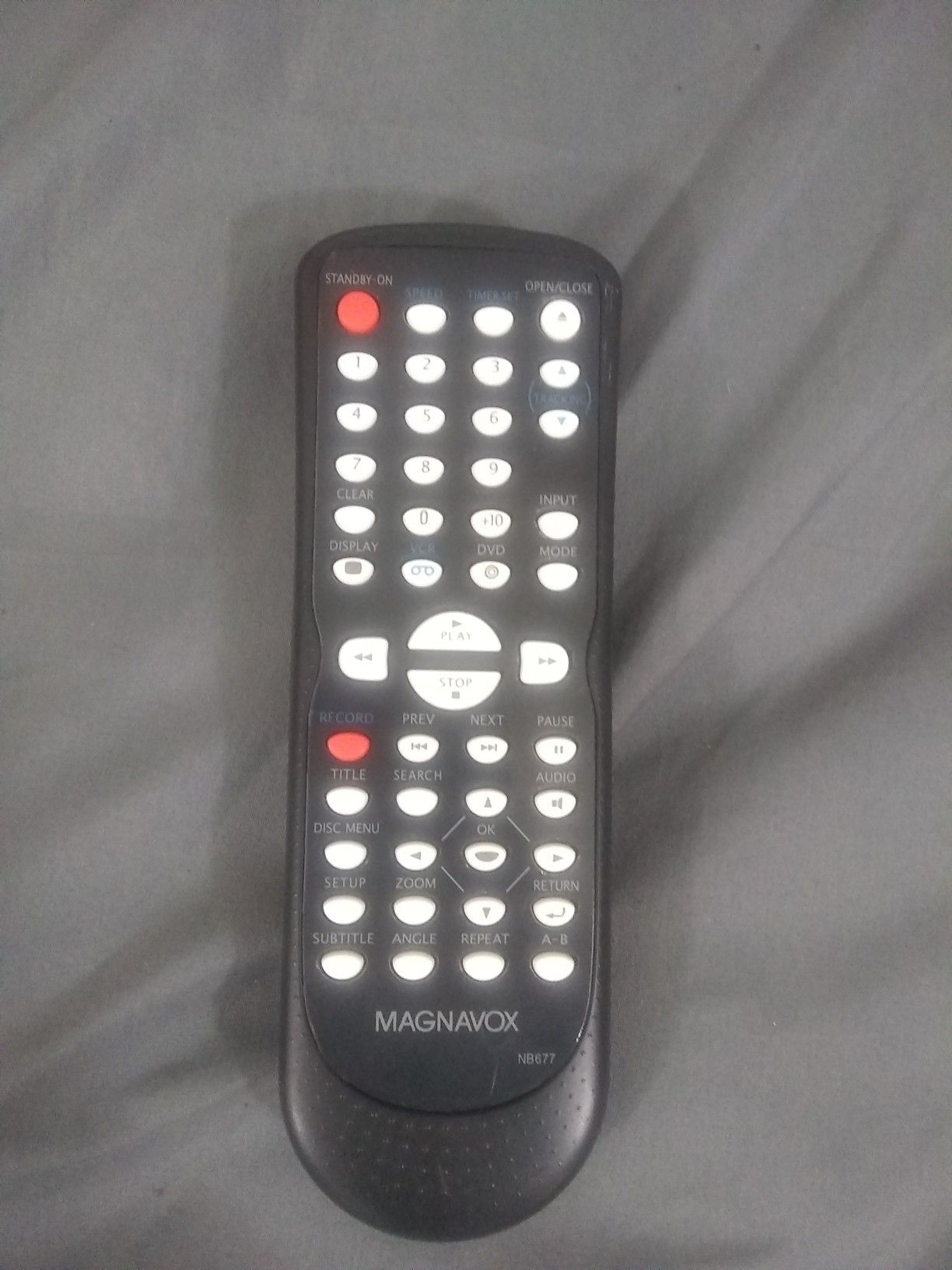 MAGNAVOX NB677 REMOTE CONTROL