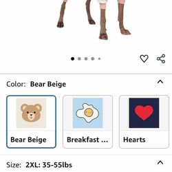 NEW 2XL Spark Paws Dog Outfit 