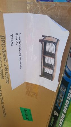 Mueble para tv con canastas esta nuevo en su caja Para Revistas Ó Juguetes