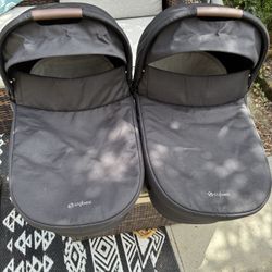 Two Cybex Gazelle S Cots (Bassinets) With Accessories