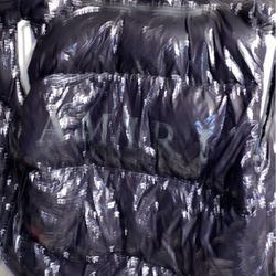 Amiri Shiny Down Gilet Puffer Vest in Black, Men's (Size XXL)