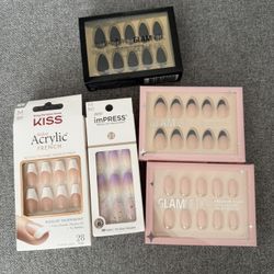 Press On Nails Glamnetic Impress And Kiss