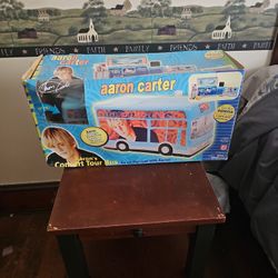 Vintage Aaron Carter Tour Bus