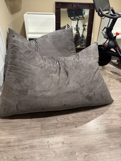 Oversized Memory Foam Bean Bag Loungers – 2 for $40