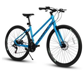 New Assembled 27.5” Wheels 21-Speed Mountain Bike w/ 700C Road Bike w/ Front & Rear Disc Brakes