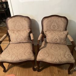 Brown Accent chairs
