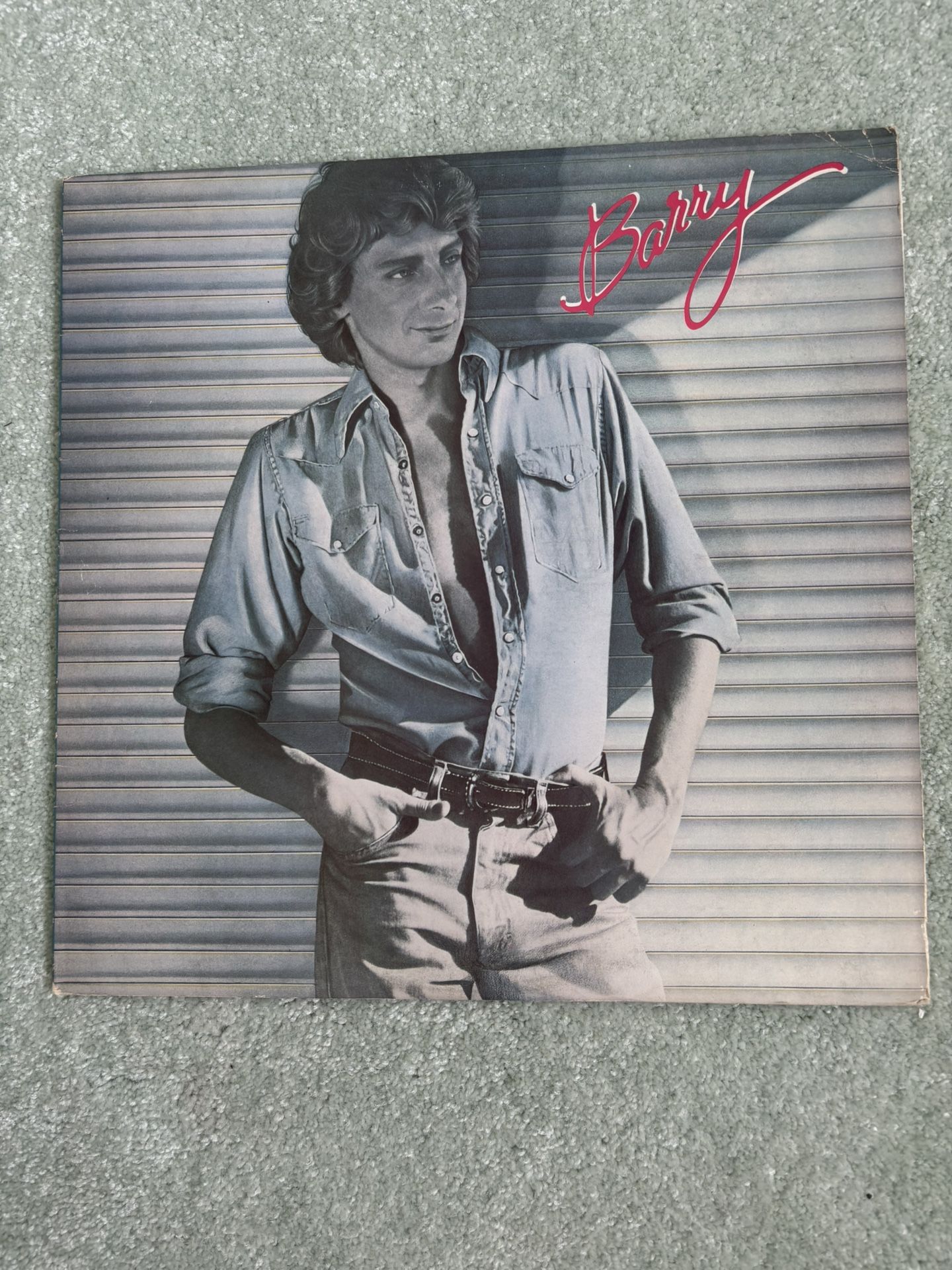 1980 Barry Manilow – Barry LP Arista record AL5937