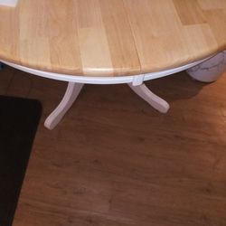 Solid Oak Dining Table/4chairs Thumbnail