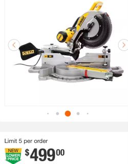 Dewalt miter saw