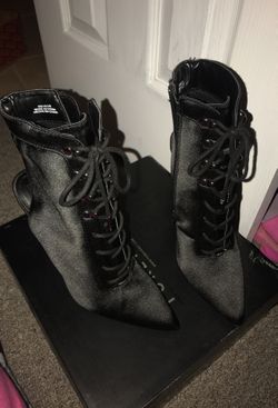 All Black Forever 21 Heels