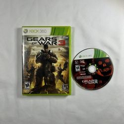 Xbox 360 Gears Of War 3 