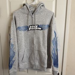 RARE Vintage Y2K No fear Zip Up Hoodie Size M (EXCELLENT CONDITION!)