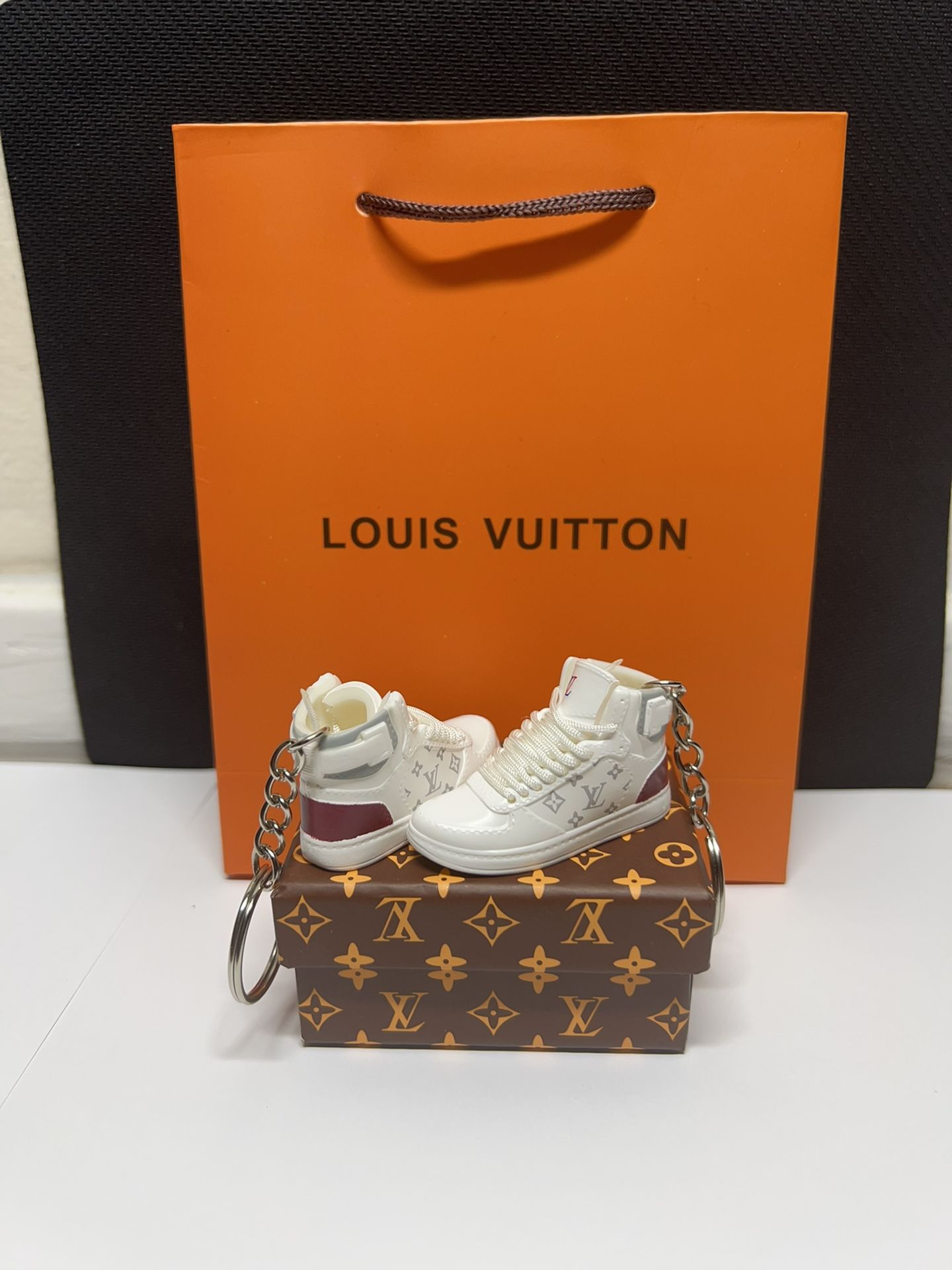 Louis Vuitton Sneaker Mini 3d Keychain/Keyring Free Box and Bag Offer