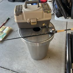 Free Fishing Rod And Tackle Box