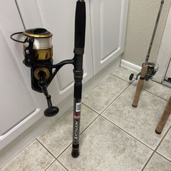 BUNDLE SALE OF🎣🐟 FISHING POLES AND TACKLE PRO BASS SHOP