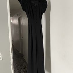 Black jumpsuit
