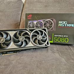 ASUS GeForce RTX 5080 ROG Astral
OC 16GB GDDR7